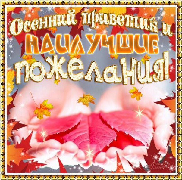 Осенний Привет Друзьям Картинки