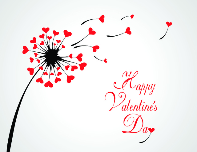 Красивые открытки на 14 февраля. Открытки ко Дню влюблённых. Открытки с серде...