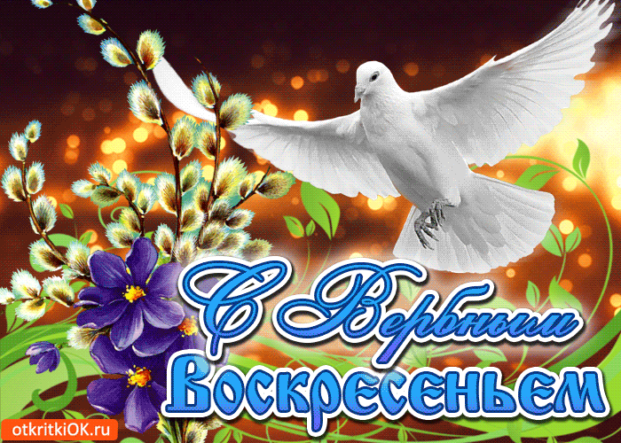 Открытка Вербное ветками зацвела весна на, озорными детками вся звенит она!