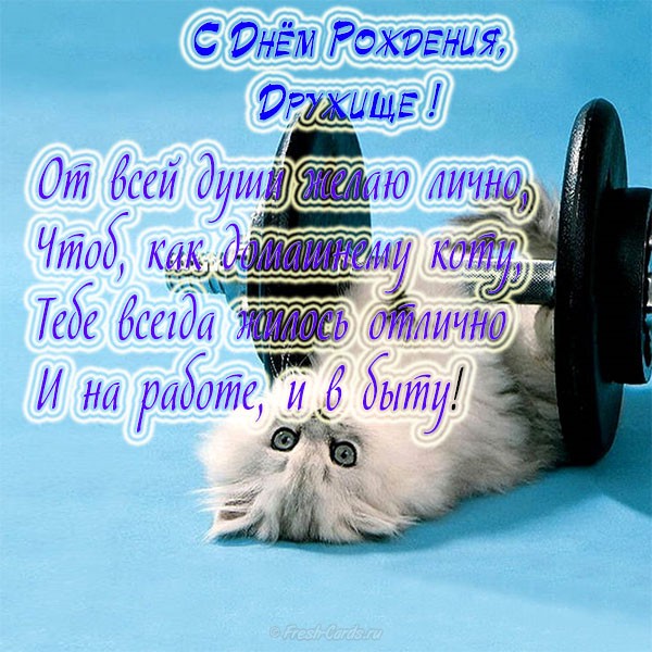 Картинки с днем рождения хорошему другу,  поздравления с днем рождения другу ...