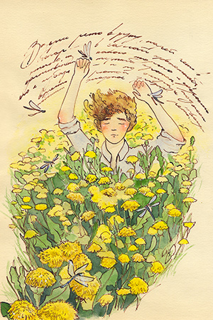 Одуванчик картинка для детей. Фото одуванчика Одуванчики фотообои.