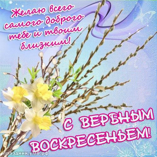 Картинки GIF с вербным воскресеньем. Картинки поздравления с вербным воскресе...