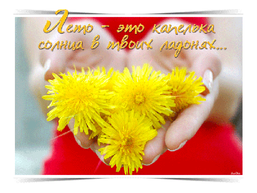 Открытка с оригинальными стихами для Иры и и одуванчиком с улетающими семенами.