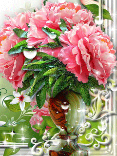 Открытка на день рождения букет пионов в газете. Открытка ко Дню рождения роз...