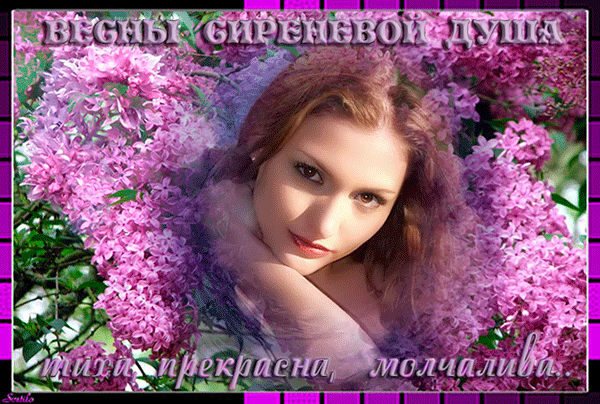 Открытка Пусть удачным будет день, с белыми бабочками порхающий над вазой с С...