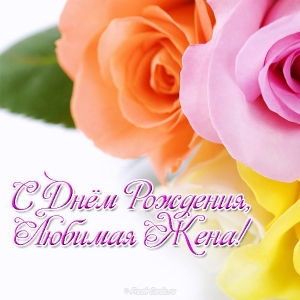 Открытки С днём рождения жене анимация. Открытки С днём рождения любимой жене. 