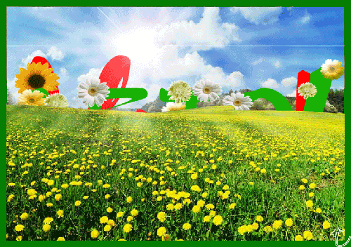 Открытки ретро ко дню рождения воробей с одуванчиком и земляникой. Открытка р...