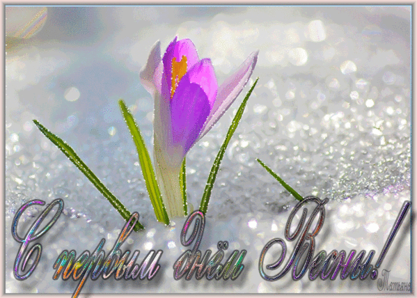 Картинка с первым днём весны любимый картинка С первым днем весны 1 марта.