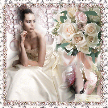 Открытка прекрасному человеку, с букетом белых роз. Открытка для тебя, с белы...