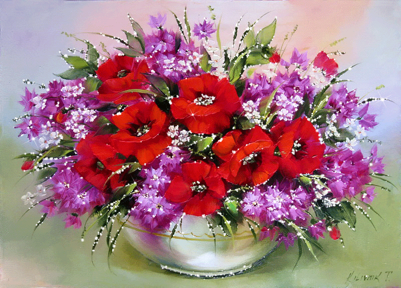 Открытки со стихами и красными маками. Открытка пожелать вам хочется счастья,...