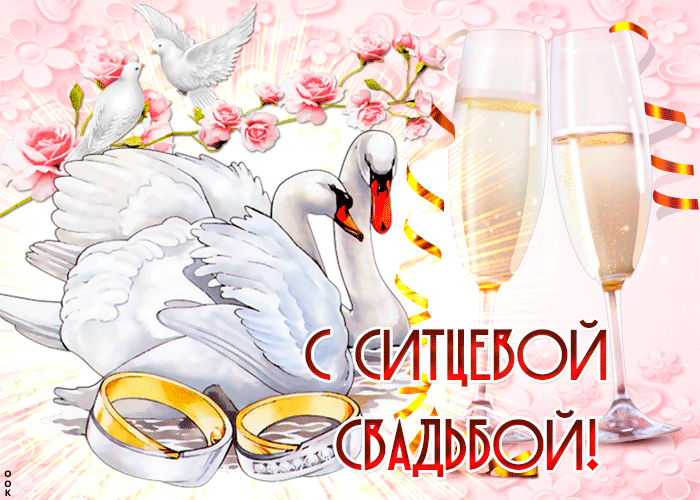 Прикольные поздравления с ситцевой свадьбой. Поздравления с годовщиной свадьб...