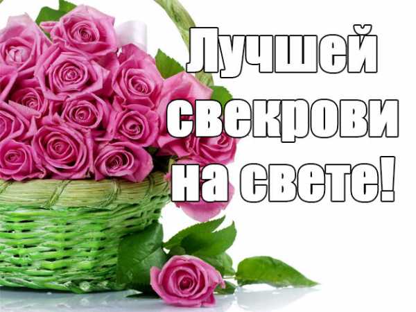 Поздравление с днём рождения свекровь картинки. Открытка с днём рождения свек...