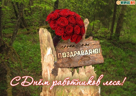 Картинки с Днём работников леса. Скачать бесплатно картинки с Днём работников...