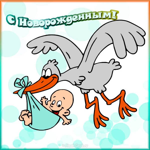 Картинки аист с новорожденным. Картинки Поздравляю с новорожденным.