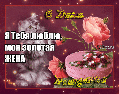 Картинки С днём рождения жене прикольные. Открытки С днём рождения любимой же...