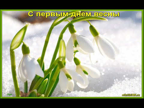  Открытки С первым днем весны Ладно. Открытки С первым днем весны бесплатно.