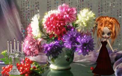 С астрами Фото Астры и хризантемы. Астры букет фото. Красивые Астры фото.