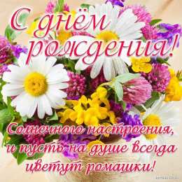 С ромашками Открытка с ромашками на 8 марта. Открытка с ромашками Спасибо.