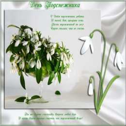 С днём подснежника Открытка с днем подснежника. Открытка с днем рождения подснежники.