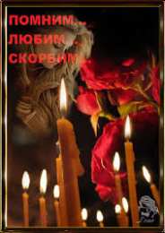 Помним, любим, скорбим Свеча соболезнования. открытки с красными розами и свечами Соболезную.