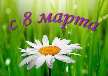 С ромашками Открытка с ромашками на 8 марта. Открытка с ромашками Спасибо.