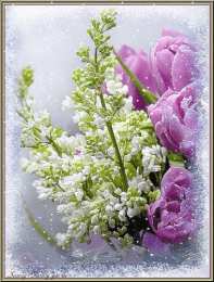 С сиренью Открыткам Пусть запах любимой сирени, ностальгии пройдется по душам.