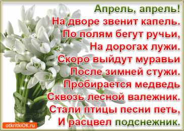 С днём подснежника Открытка с днем подснежника. Открытка с днем рождения подснежники.