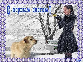 С первым снегом С первым снегом анимационная картинка. С первым снегом приколы. 
