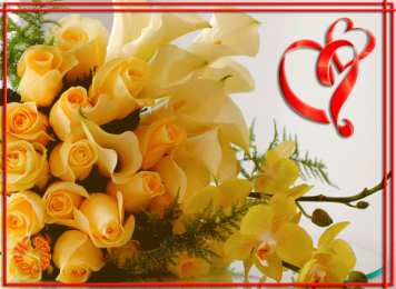 С желтыми розами Картинки С днём рождения с жёлтыми розами. Картинки с жёлтыми розами.